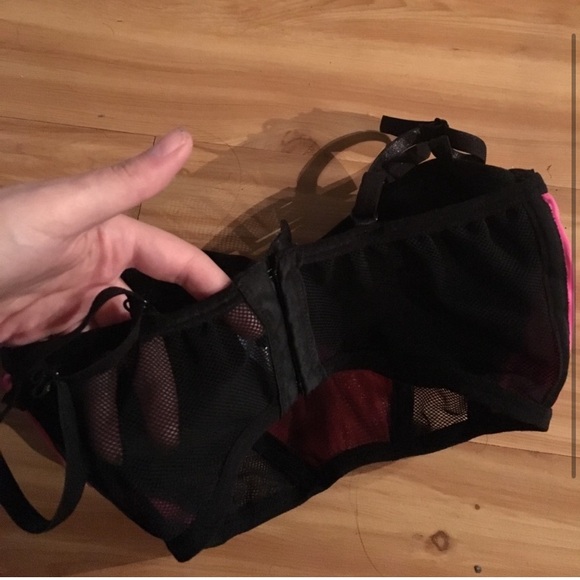 Color Block push up Rave Bralette - Picture 3 of 3